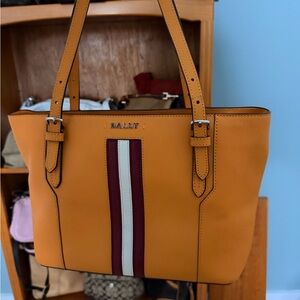 Yellow Bally Tote